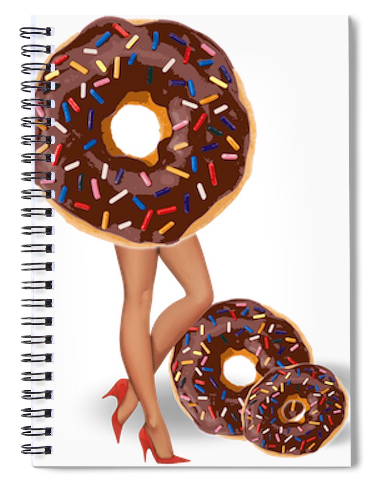 She's A Yummy Mummy - Spiral Notebook