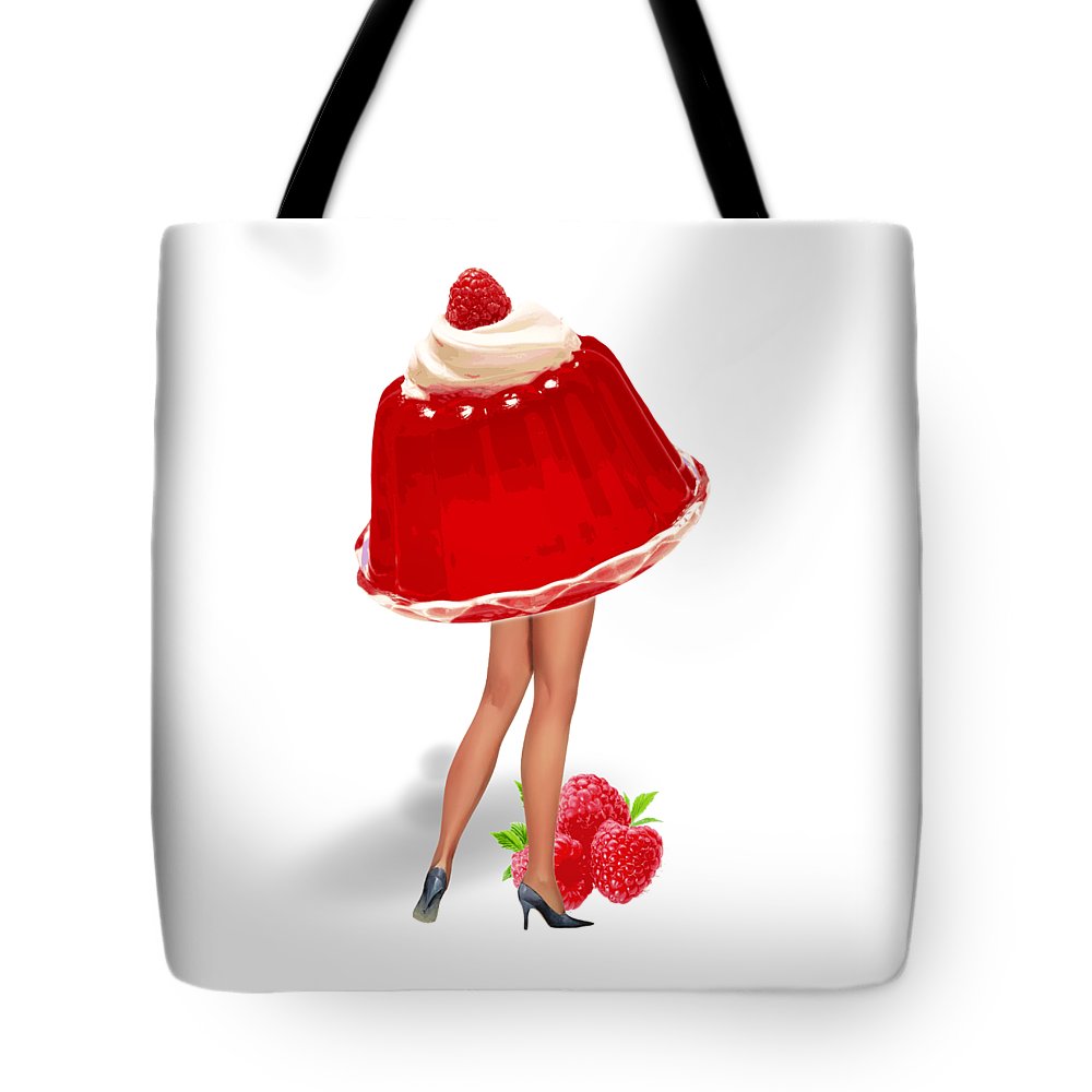 Miss Raspberry Jiggles - Tote Bag