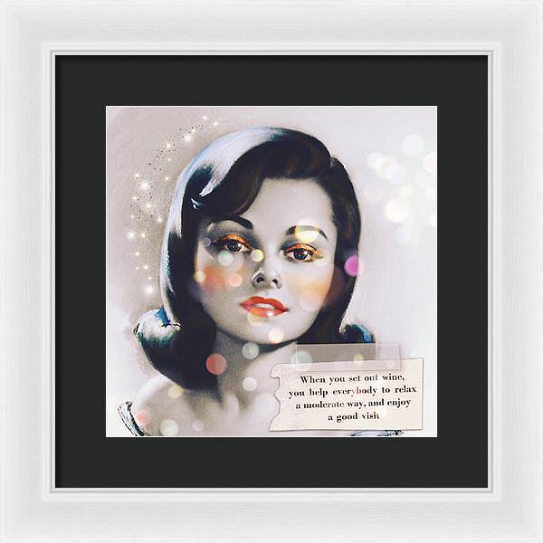 Rose' All Day, Friends! - Framed Print