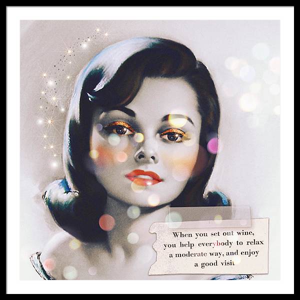Rose' All Day, Friends! - Framed Print