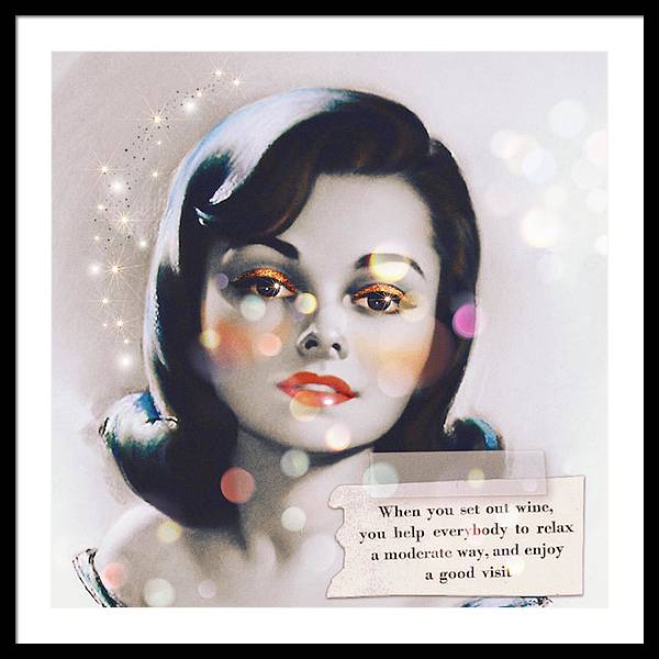 Rose' All Day, Friends! - Framed Print