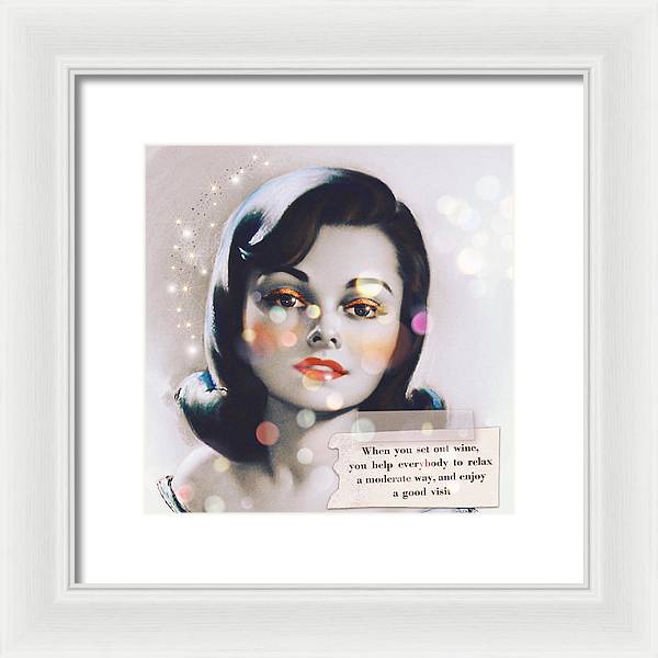 Rose' All Day, Friends! - Framed Print
