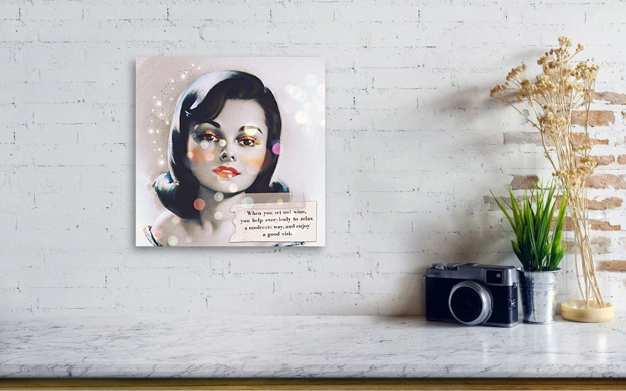 Rose' All Day, Friends! - Acrylic Print