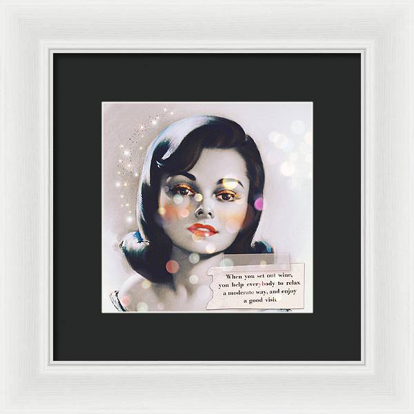 Rose' All Day, Friends! - Framed Print
