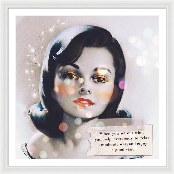 Rose' All Day, Friends! - Framed Print