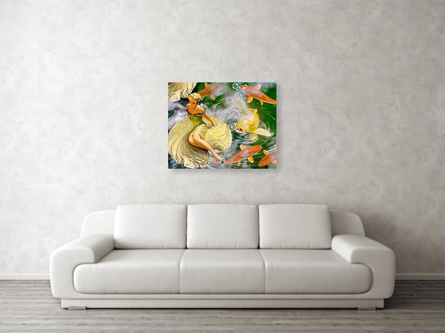 Smokin' On the Water - Acrylic Print