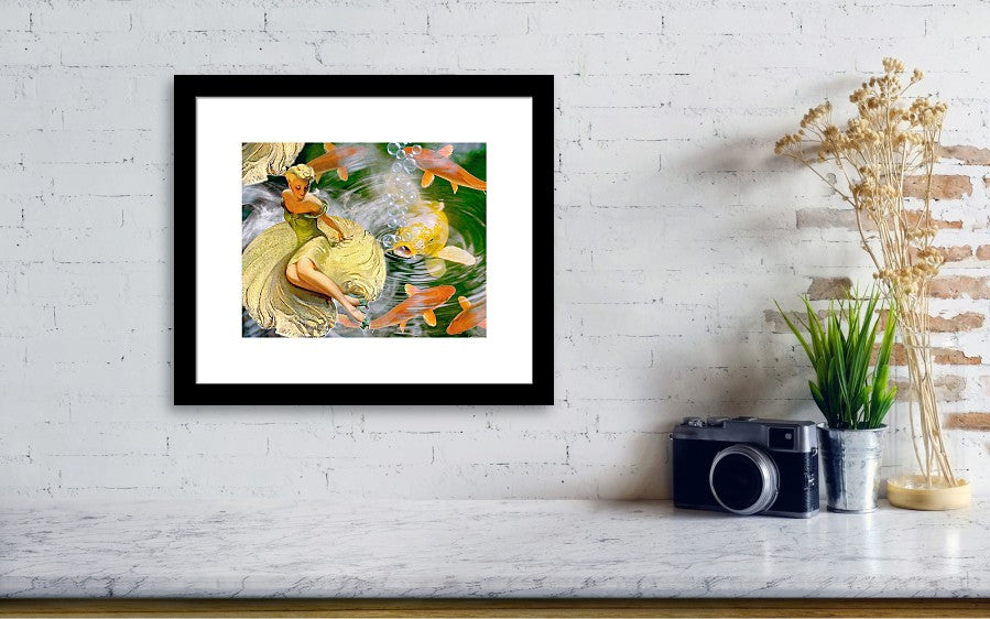 Smokin' On the Water - Framed Print