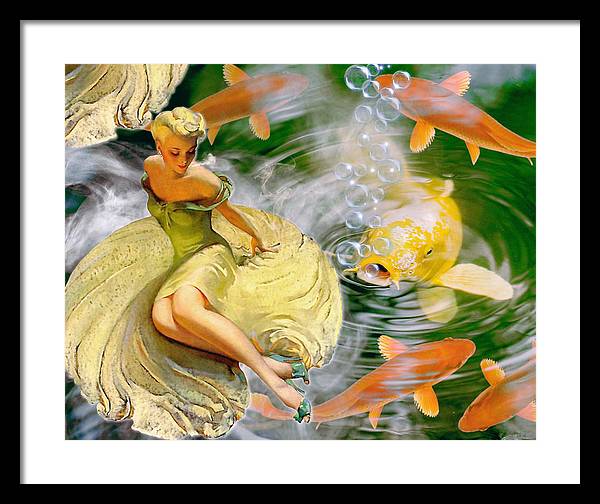 Smokin' On the Water - Framed Print