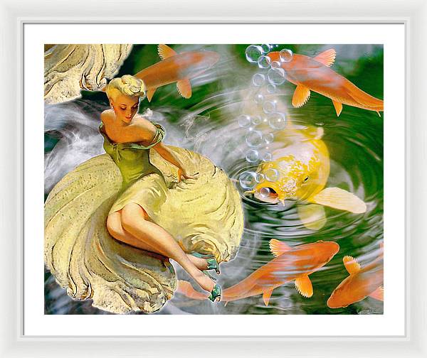 Smokin' On the Water - Framed Print
