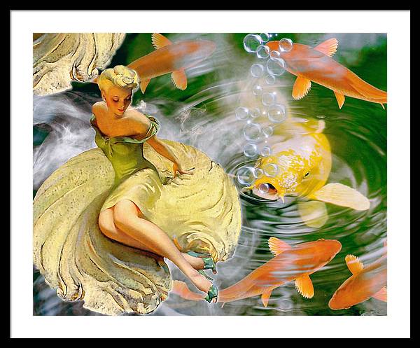 Smokin' On the Water - Framed Print