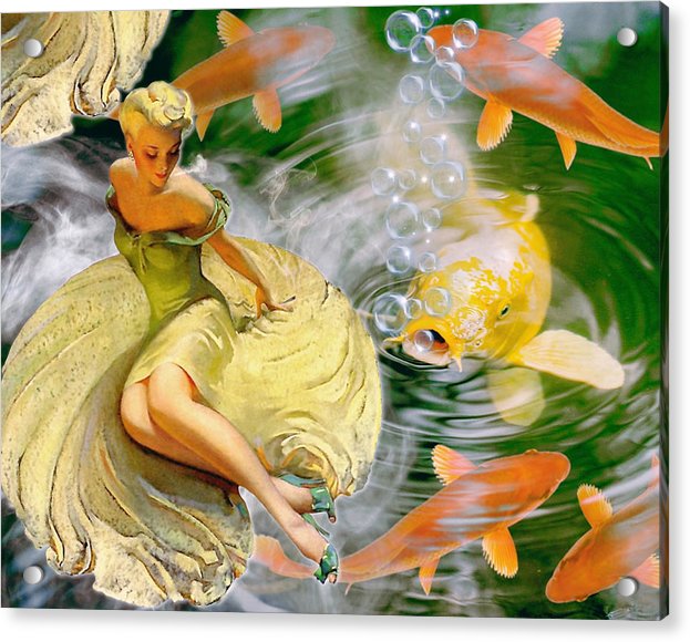 Smokin' On the Water - Acrylic Print