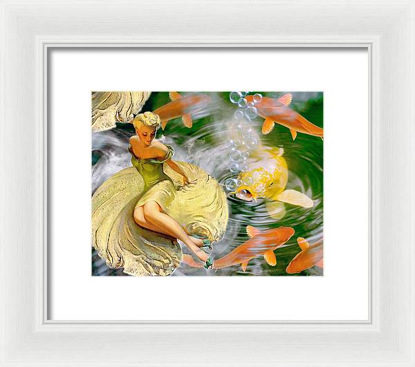 Smokin' On the Water - Framed Print