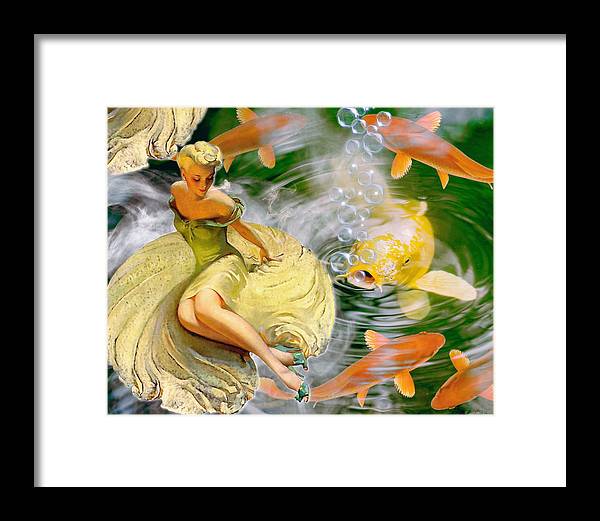 Smokin' On the Water - Framed Print