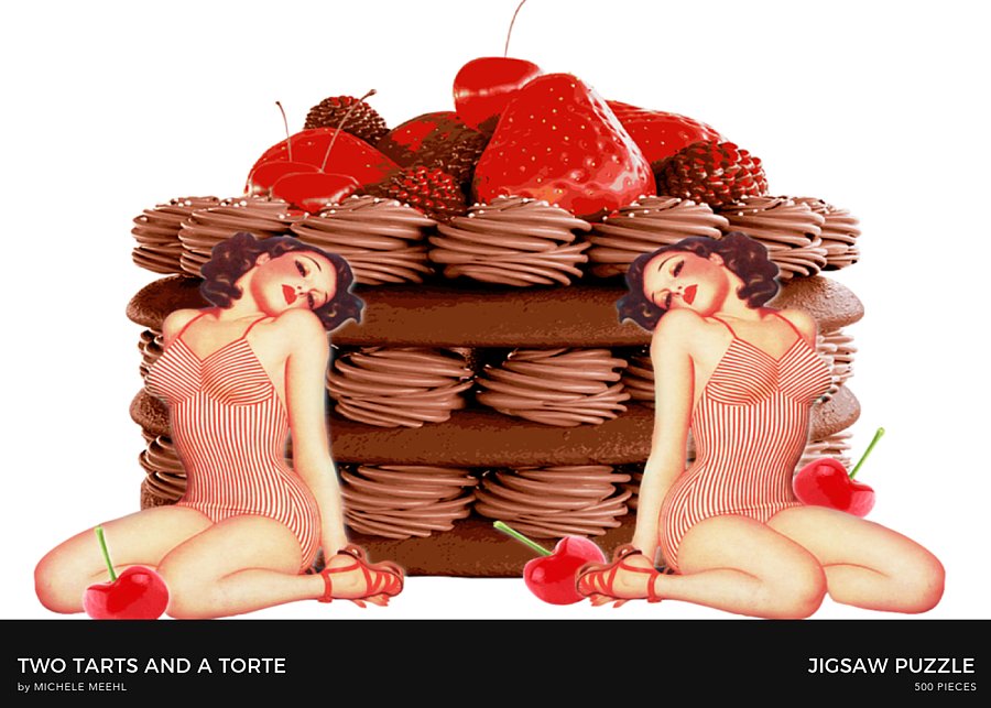Two Tarts and a Torte - Jigsaw Puzzle