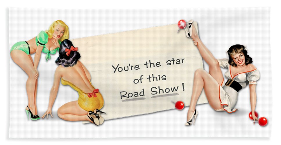 You're The Star Of This Road Show! - Beach Towel
