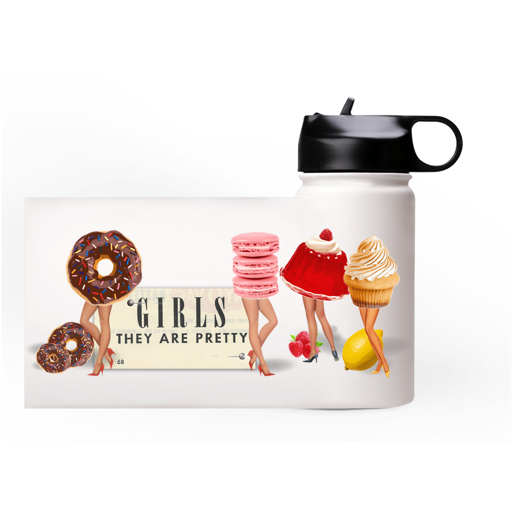 Girls They Are Pretty (v2) - Premium Water Bottle