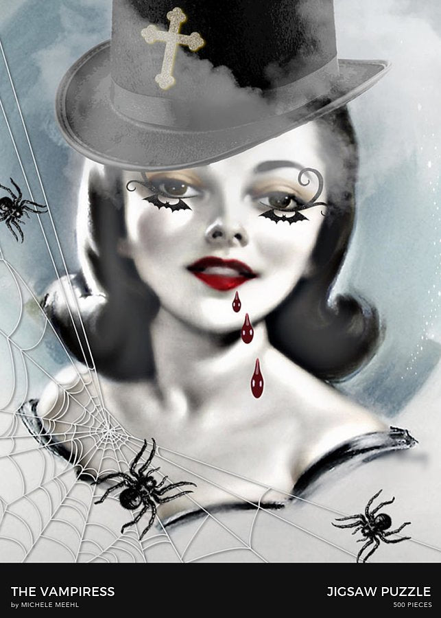 The Vampiress - Halloween Puzzle