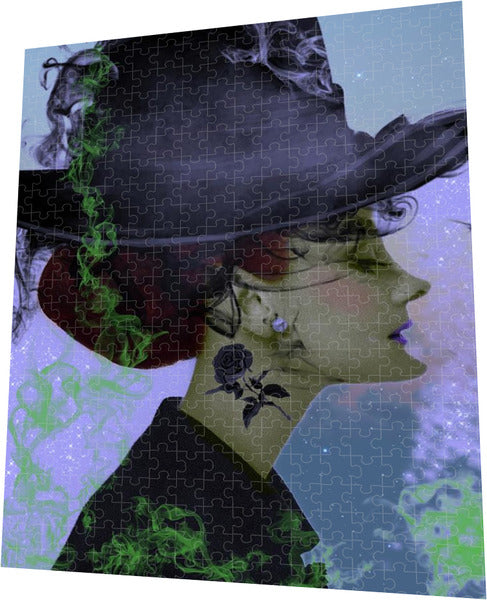 Witch Audrey - Halloween Puzzle