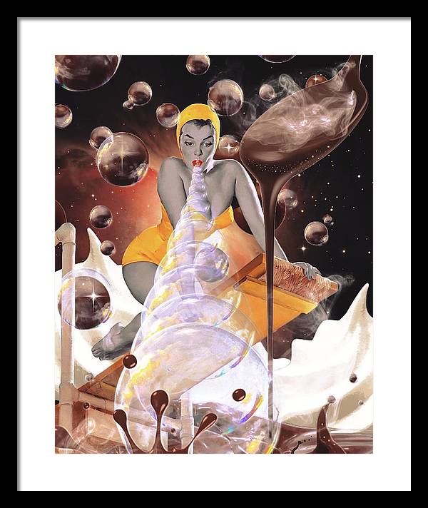 All She Had to Do Was Blow - Framed Print