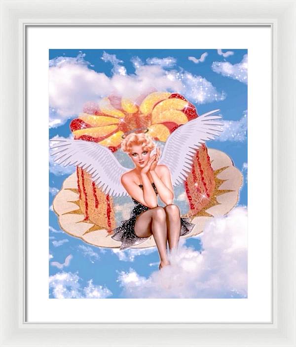 Angels' Food - Framed Print