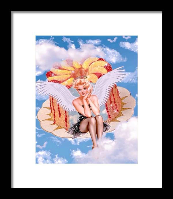 Angels' Food - Framed Print