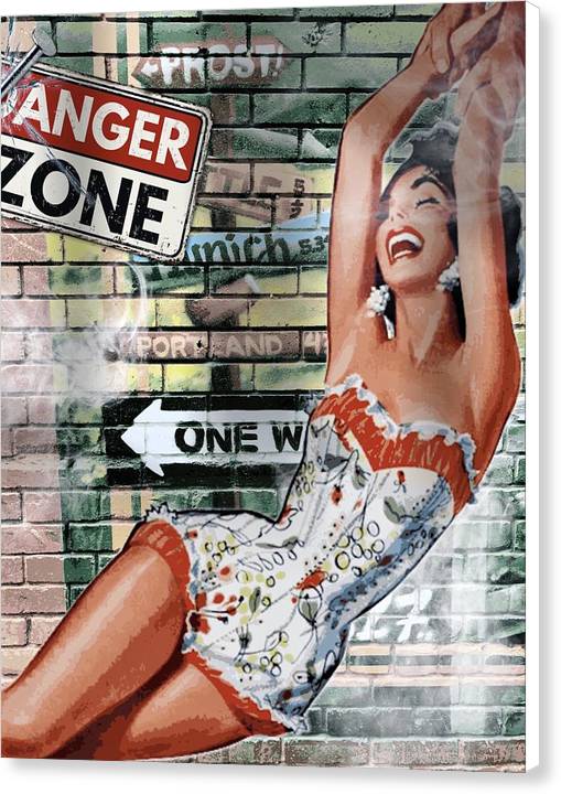Danger Zone - Canvas Print