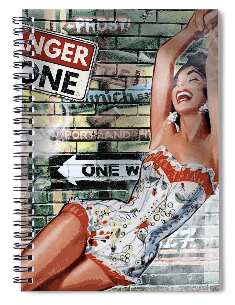 Danger Zone - Spiral Notebook
