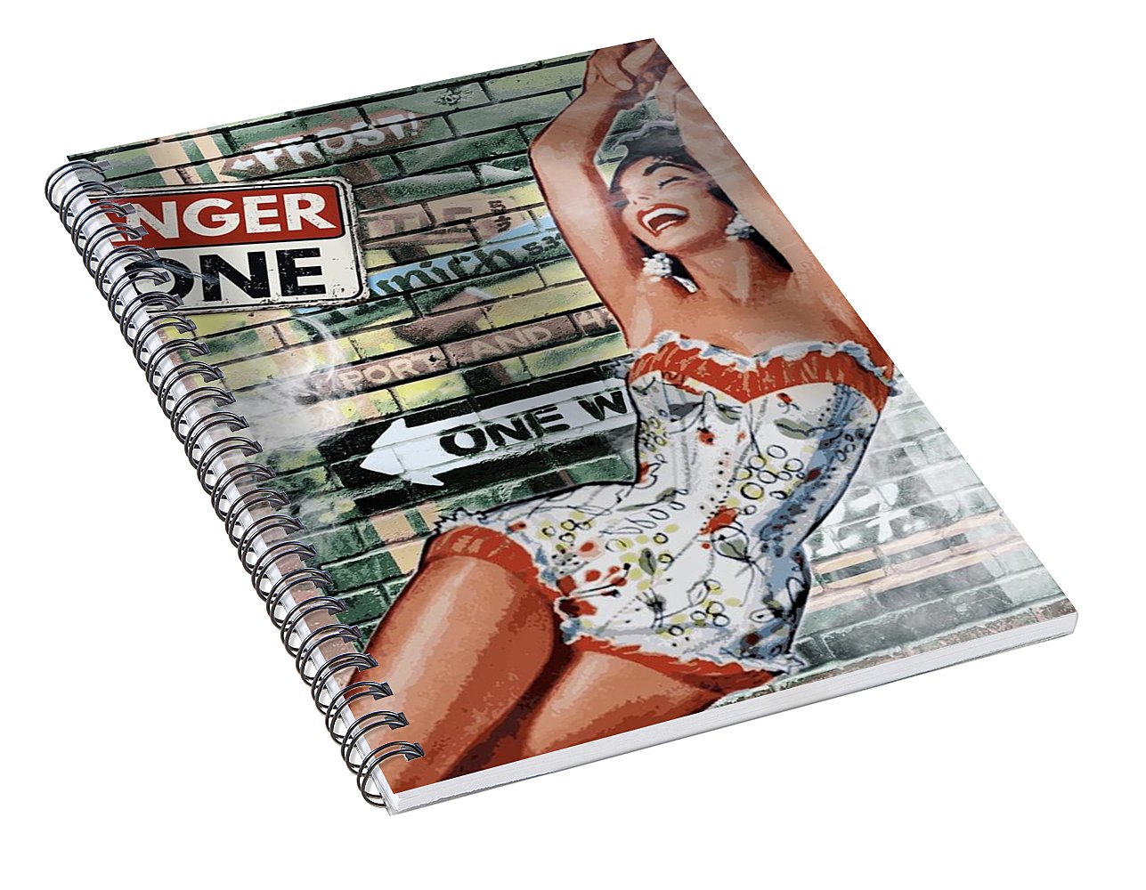 Danger Zone - Spiral Notebook
