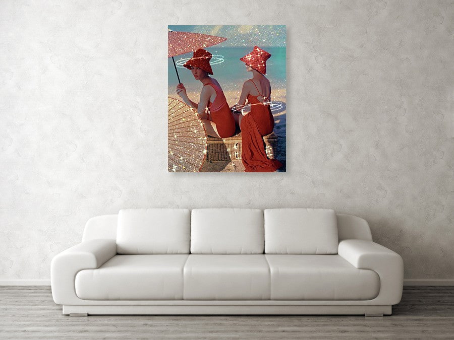 Beach Vibes - Metal Print