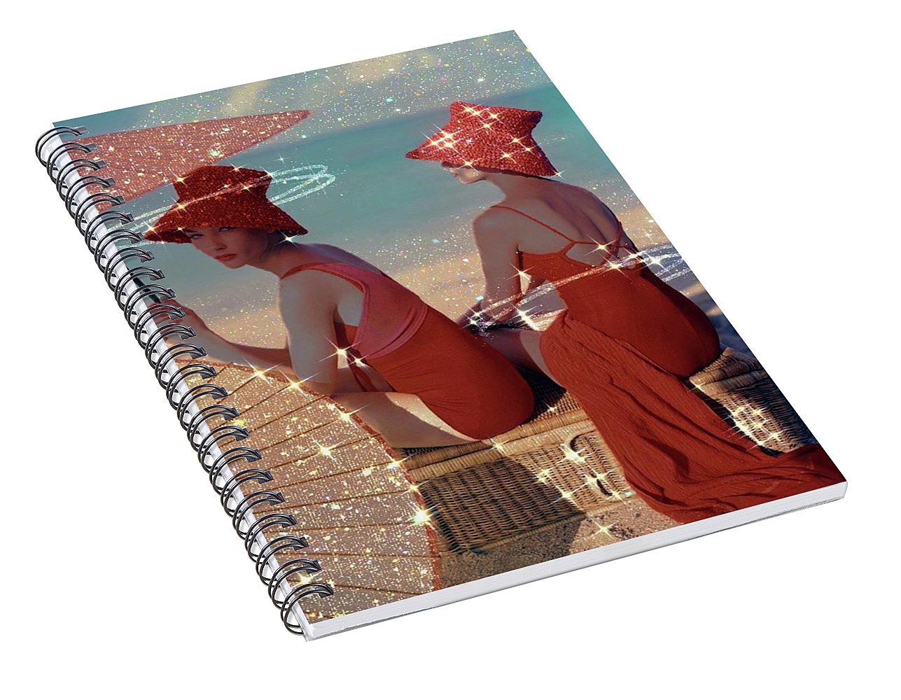 Beach Vibes - Spiral Notebook