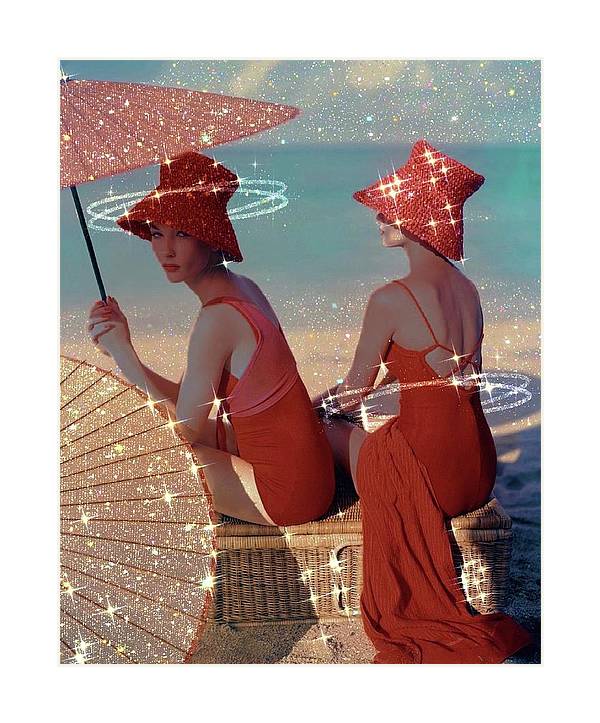 Beach Vibes - Vertical Art Print