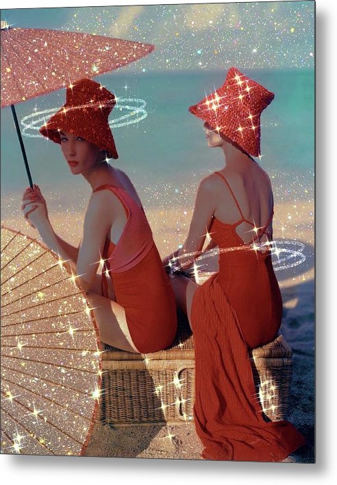 Beach Vibes - Metal Print