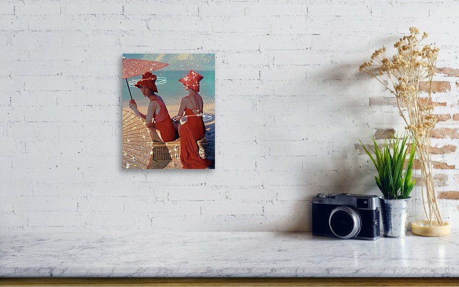 Beach Vibes - Metal Print