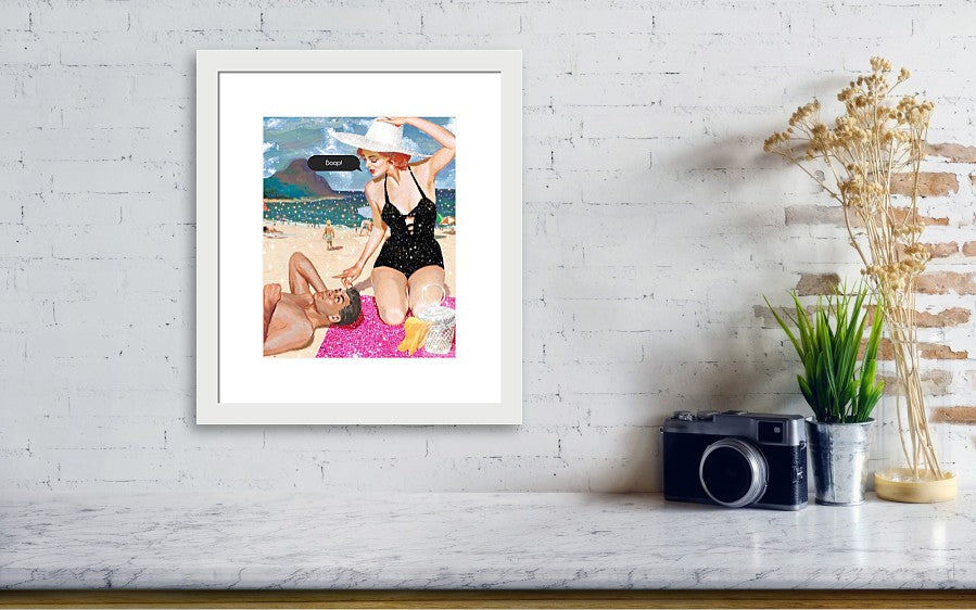 Boop! - Framed Print