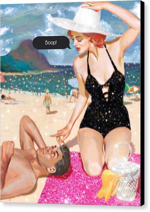 Boop! - Canvas Print