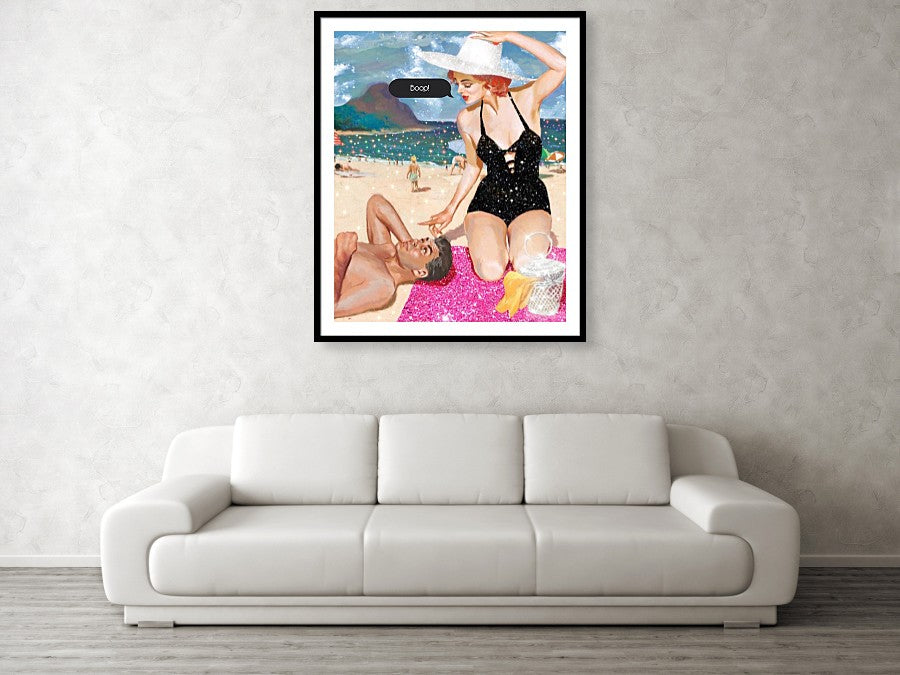 Boop! - Framed Print