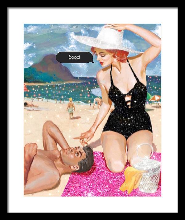 Boop! - Framed Print