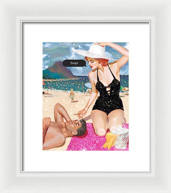 Boop! - Framed Print