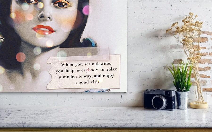 Rose' All Day, Friends! - Metal Print