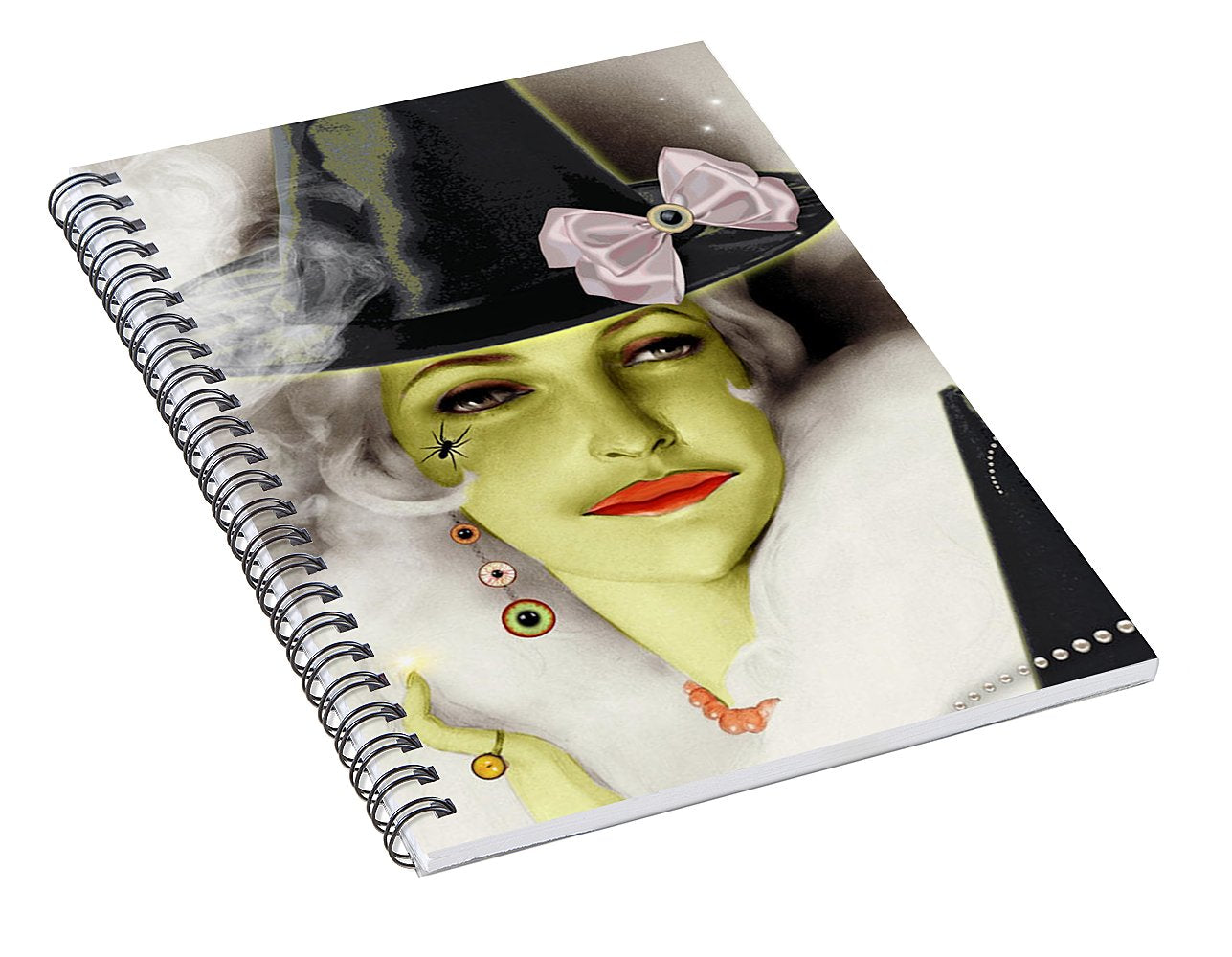 FaBOOlously Wicked - Halloween Spiral Notebook