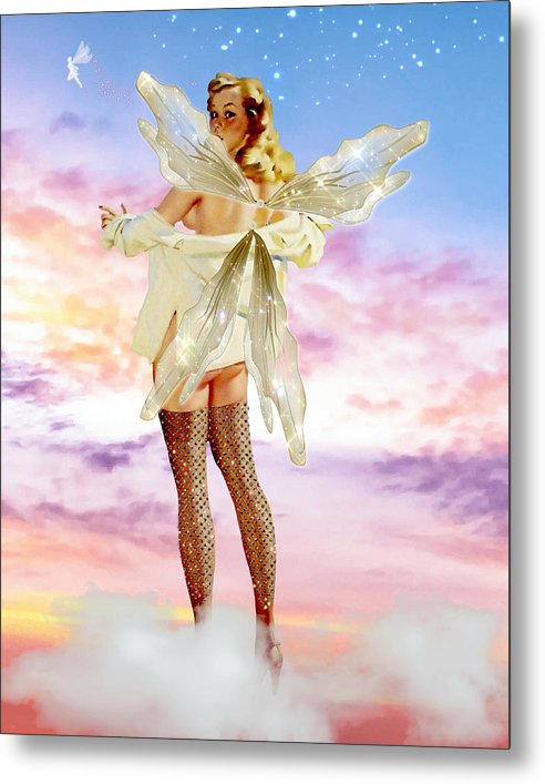 She's Becoming... - Metal Print