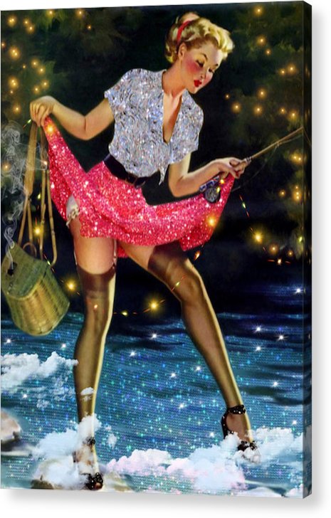 Fishin' Pretty - Acrylic Print