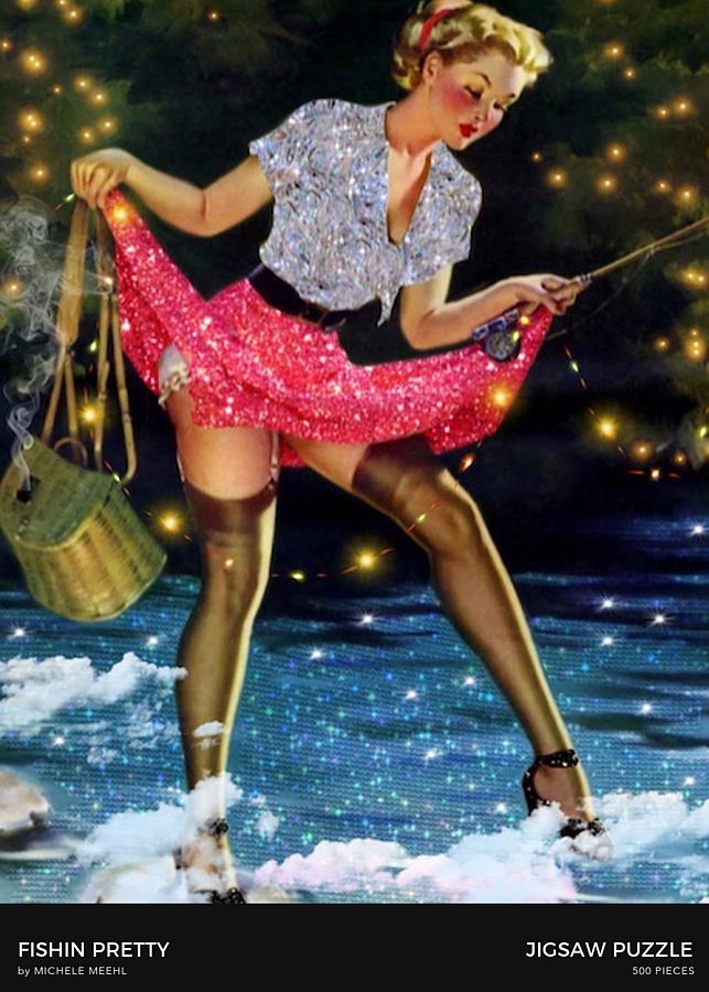 Fishin' Pretty - Jigsaw Puzzle