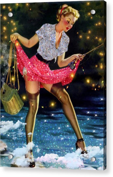 Fishin' Pretty - Acrylic Print