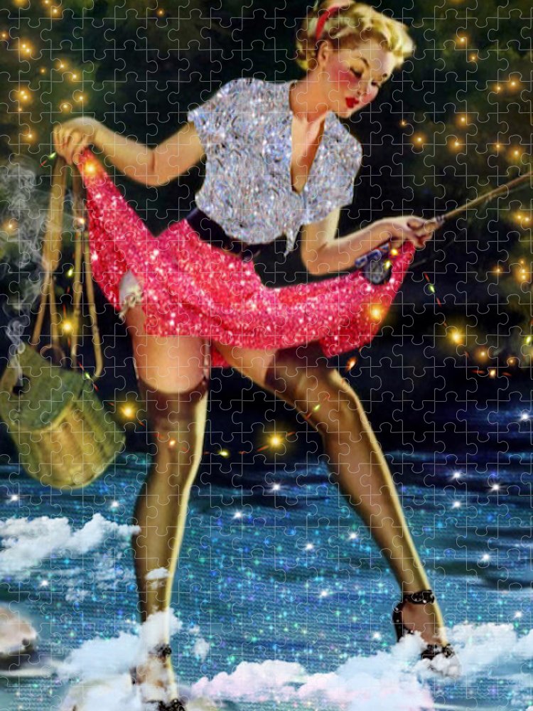 Fishin' Pretty - Jigsaw Puzzle