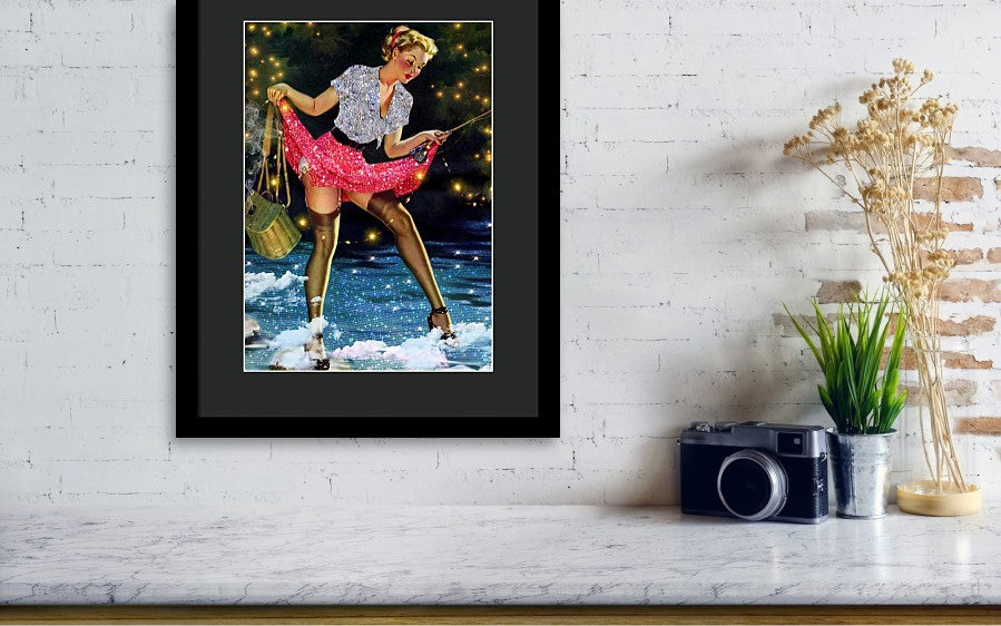 Fishin' Pretty - Framed Print