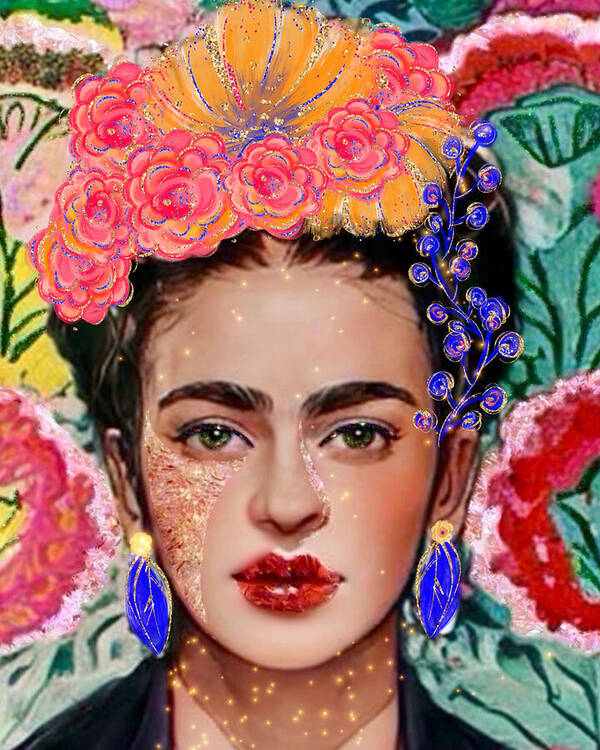 Frida - Vertical Art Print