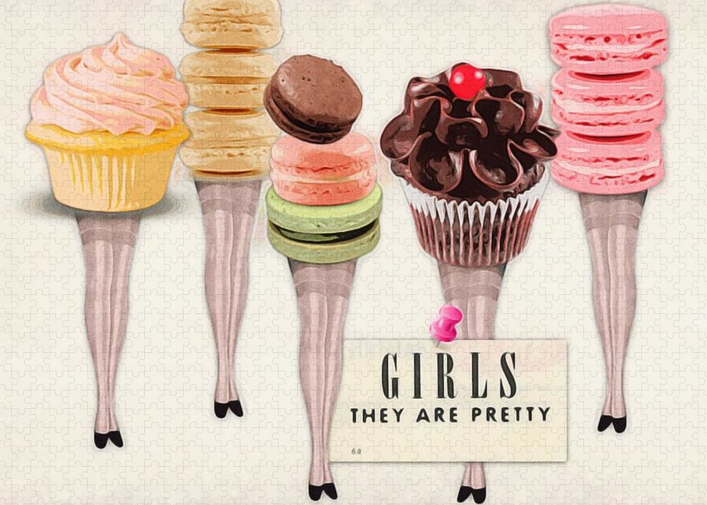 Girls They Are Pretty (v1) - Jigsaw Puzzle