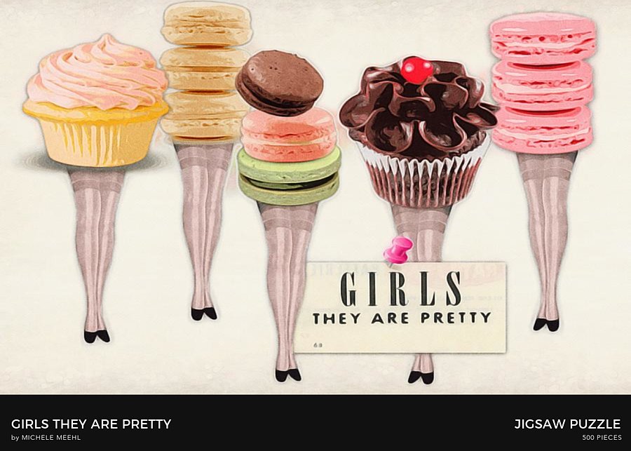 Girls They Are Pretty (v1) - Jigsaw Puzzle
