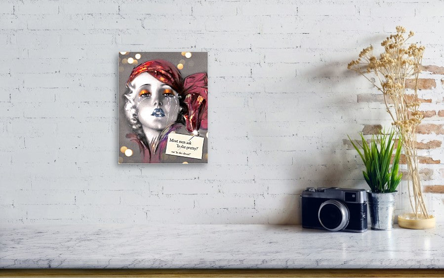 Is She Pretty? - Acrylic Print